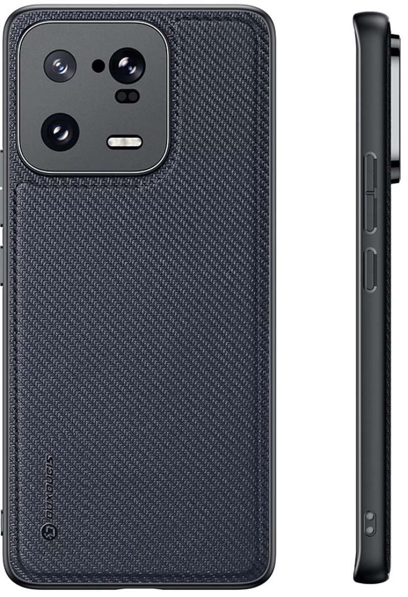 Dux Ducis Fino case for Xiaomi 13 Pro cover with silicone frame gray