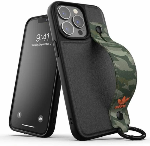 Adidas OR Hand Strap Case iPhone 13 Pro /13 6.1" black-green/black-green 47111