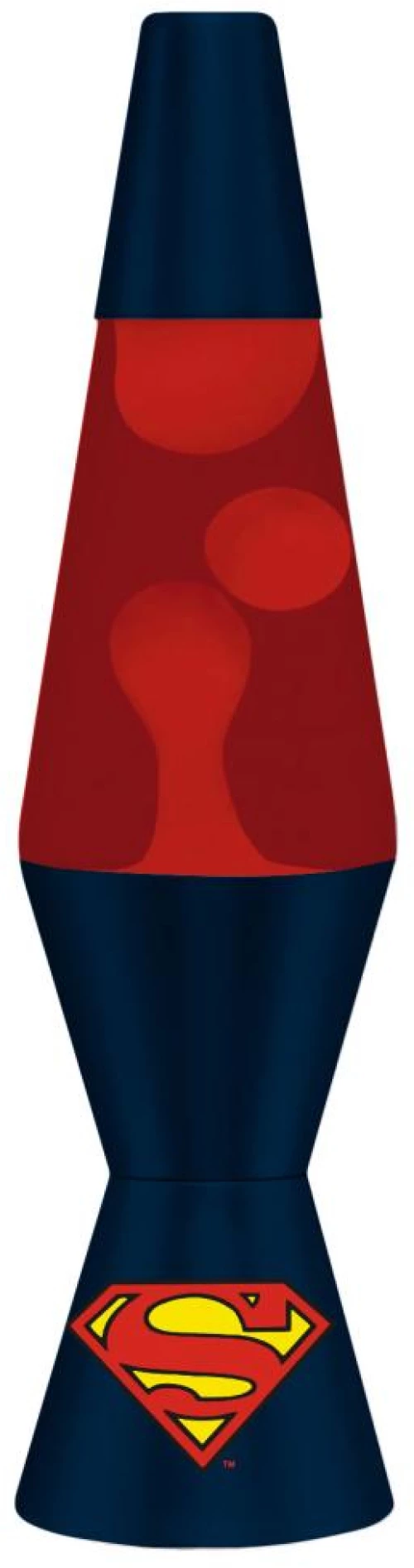 SUPERMAN - Logo - Lava Lamp