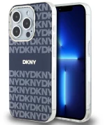 DKNY IML Mono & Stripe MagSafe case for iPhone 15 Pro - blue