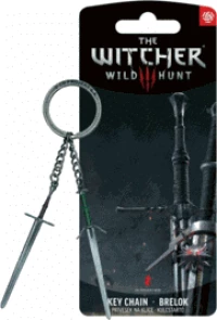 Good Loot - The Witcher 3 Geralt Two Swords Keychain / Fan Shop and Merchandise