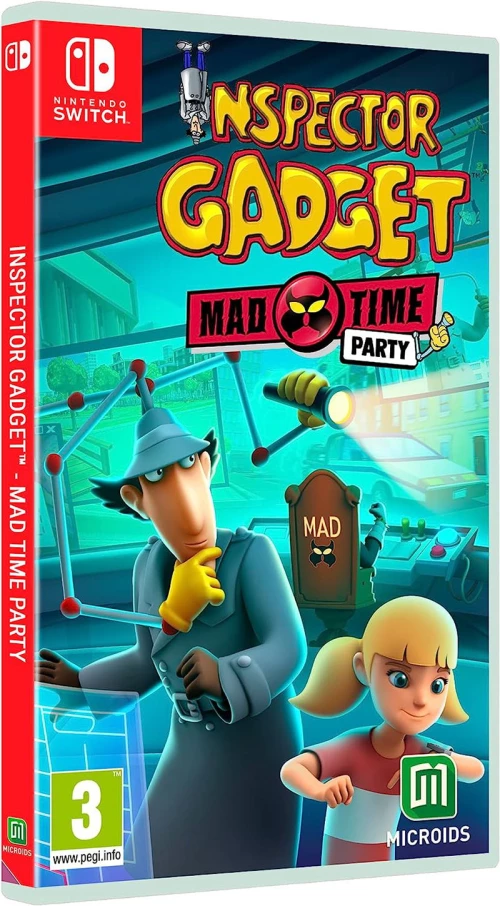 Inspector Gadget: Mad Time Party (Code in Box) / Nintendo Switch