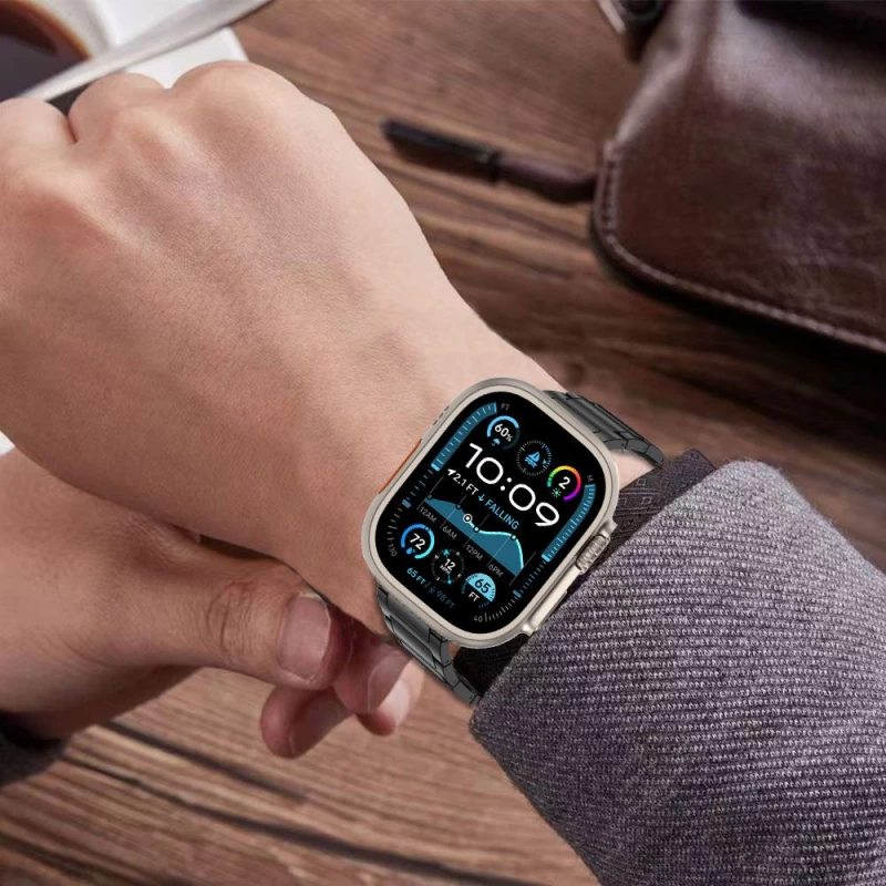 Tech-Protect Stainless Bracelet for Apple Watch 44 / 45 / 46 / 49 mm - Black
