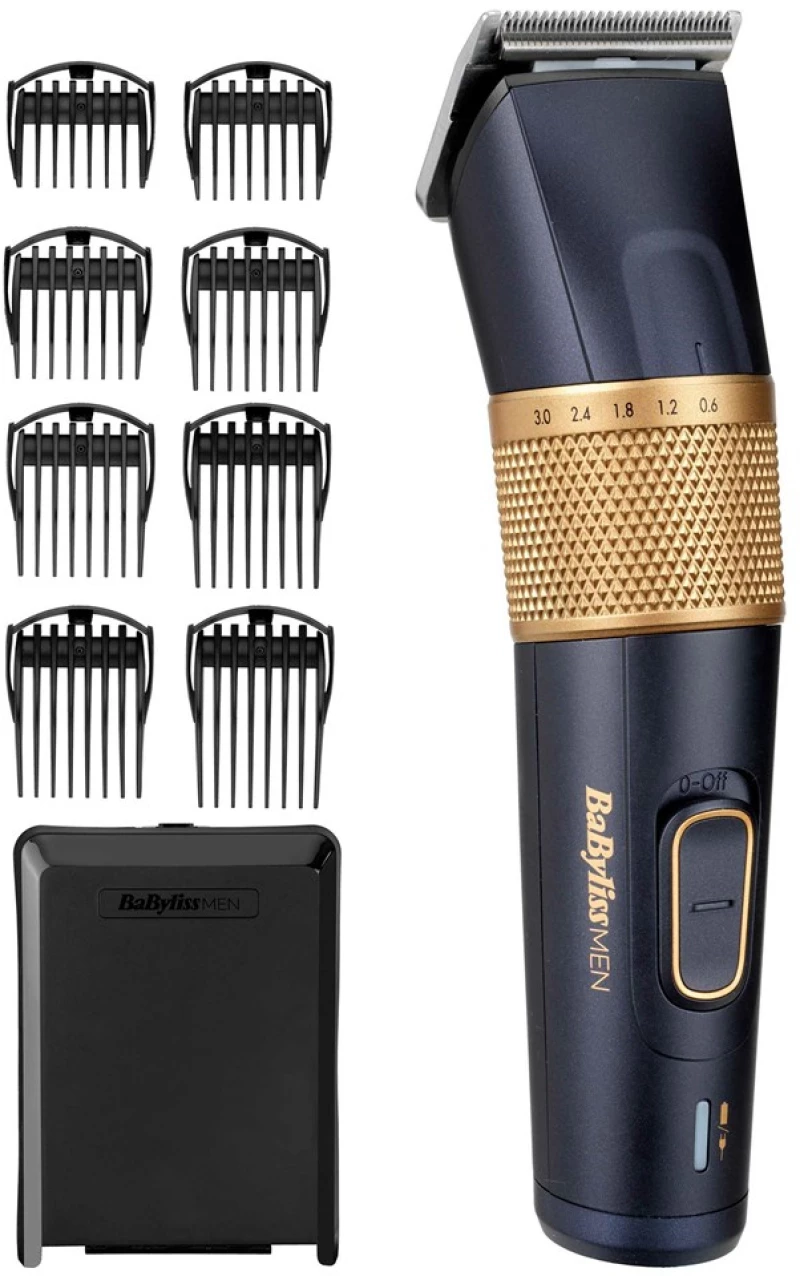 BaByliss E986E hair trimmers/clipper Black