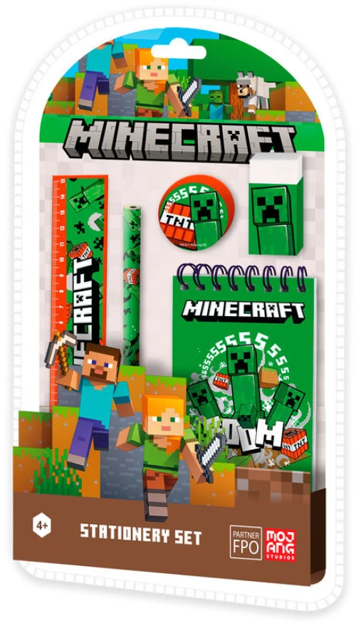 Minecraft stationery set 5pcs