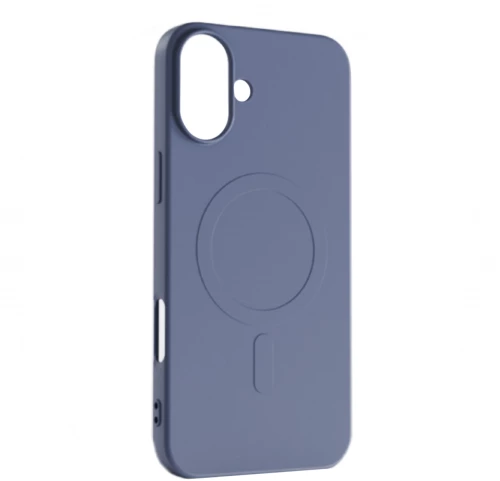 Liquid Silicone Case MagSafe for iPhone 16 - dark blue
