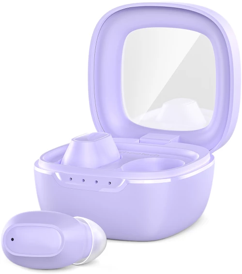 Choetech MEMS wireless TWS Bluetooth 5.3 headphones - purple
