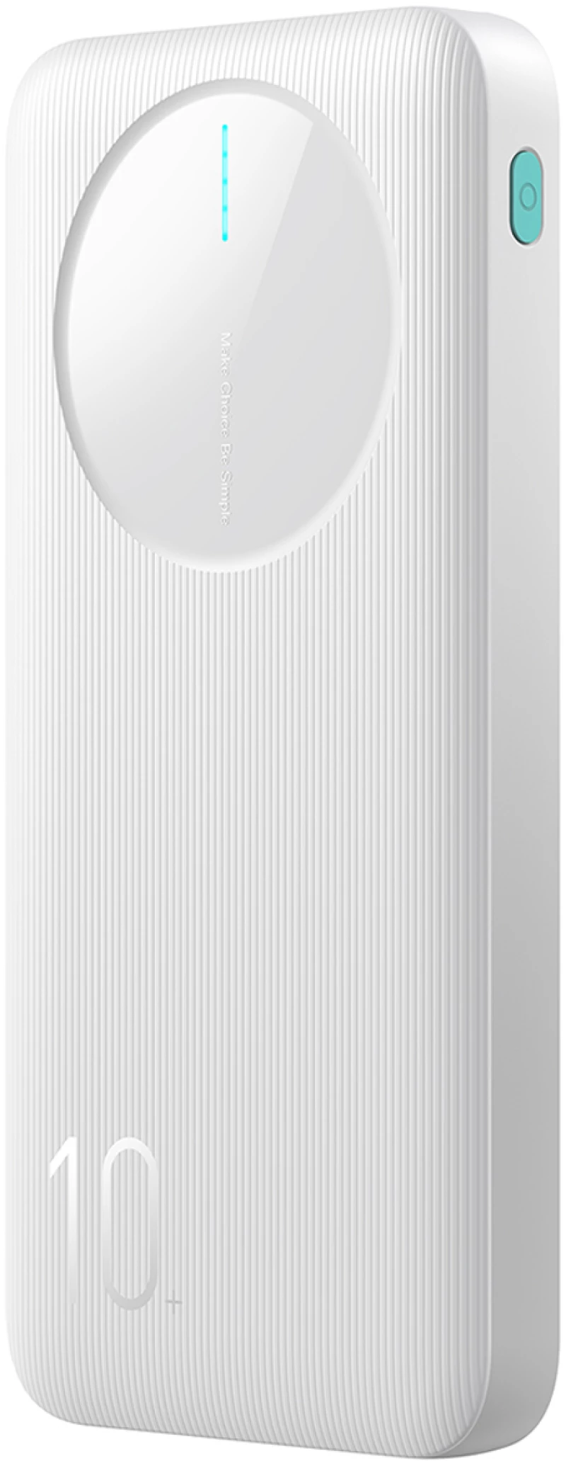 Powerbank Joyroom JR-PBF12 10000mAh 2.4A 2x USB-A 1x USB-C - white