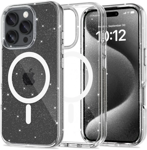 Tech-Protect FlexAir Hybrid MagSafe Case for iPhone 16 Pro Max - Clear