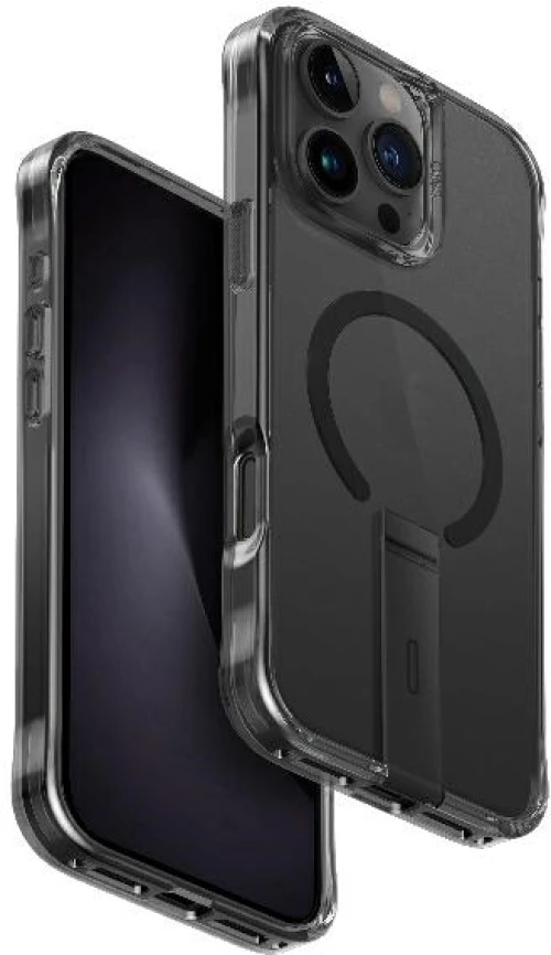 Uniq case Eleva with Vertica Stand iPhone 16 Pro Max 6.9" black/carbon black