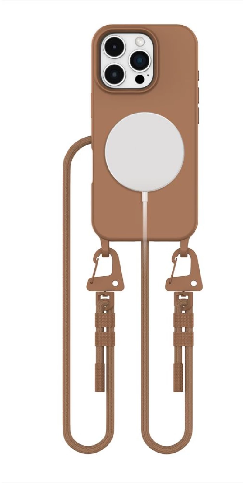 TECH-PROTECT MAGNECKLACE MAGSAFE IPHONE 16 PRO MAX CHOCOLATE BROWN
