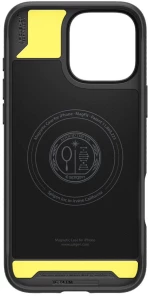 Spigen Rugged Armor MagSafe Case for iPhone 16 Pro Max - Black
