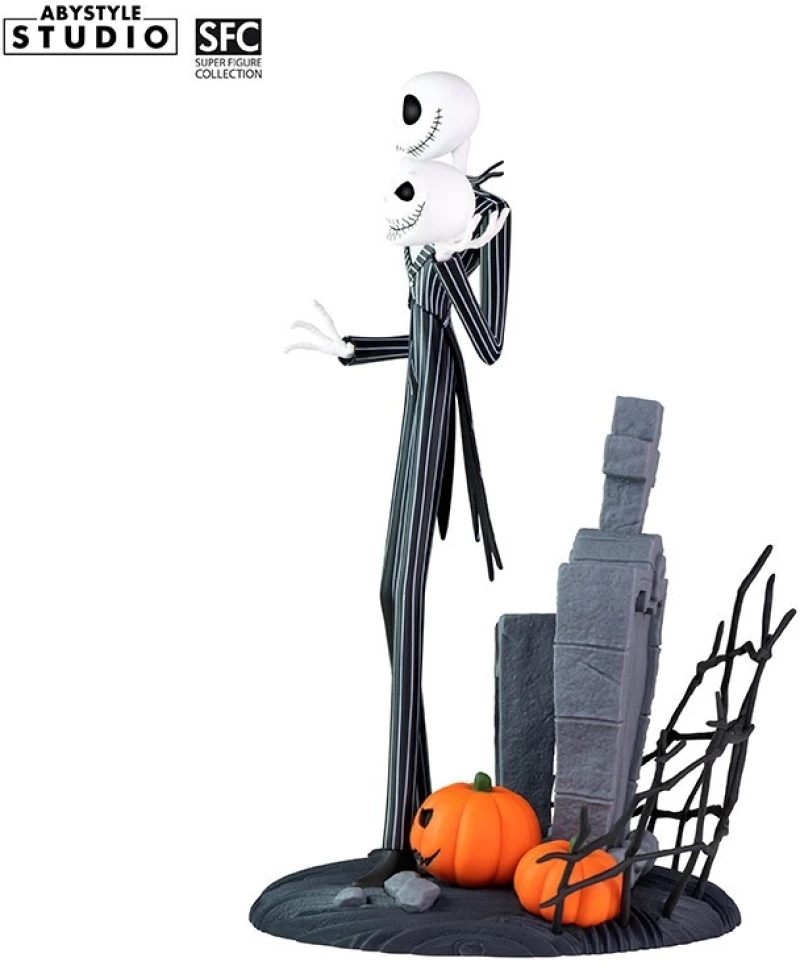 NIGHTMARE BEFORE XMAS - Figurine Jack scary smiling face / Fan Shop and Merchandise
