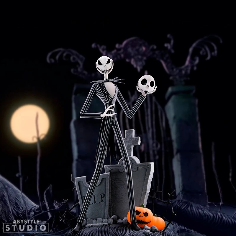 NIGHTMARE BEFORE XMAS - Figurine Jack scary smiling face / Fan Shop and Merchandise