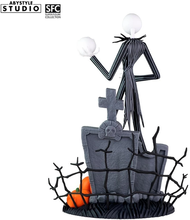 NIGHTMARE BEFORE XMAS - Figurine Jack scary smiling face / Fan Shop and Merchandise