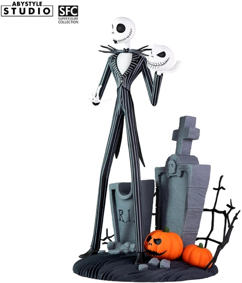 NIGHTMARE BEFORE XMAS - Figurine Jack scary smiling face / Fan Shop and Merchandise