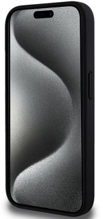 BMW Perforated Tricolor Line case for iPhone 15 Pro - black
