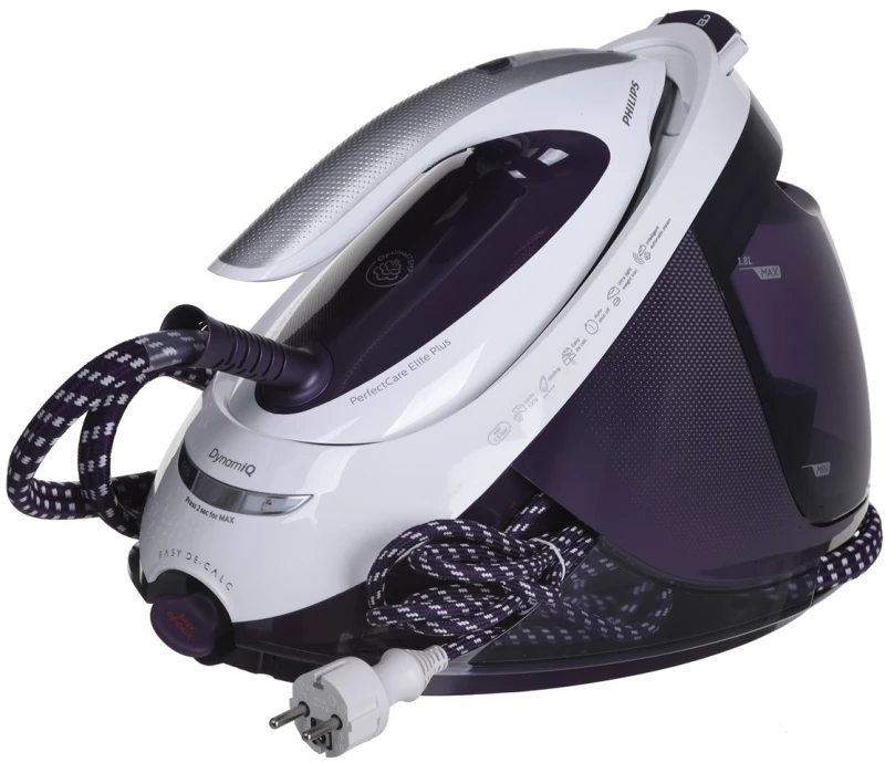 Philips GC9660/30 steam ironing station 2700 W 1.8 L T-ionicGlide soleplate Purple, White