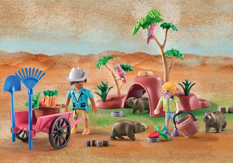 Playmobil - Wombat Shelter (71625) / Toys