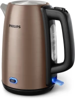 Electric kettle Philips Viva Collection HD9355/92 1.7 L 2060 W Black, Copper