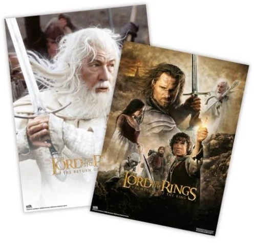 LORD OF THE RINGS - Set of 2 Mini Posters 38x52cm