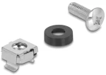 DELOCK σετ βίδες με παξιμάδια 42432 για rack, M6/16mm, 100τμχ