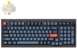 Keychron V5 Max QMK/VIA (V5M-D4) Wireless BT/2,4/Wired Custom Mechanical Keyboard Banana Sw. 96% US