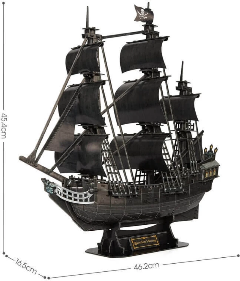 3D Παζλ Πλοίο The Queen Anne’s Revenge 180 κομ (T4005h)