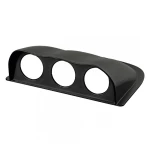 Βάση Ταμπλό Τριπλή Μαύρη 52mm (SUBARU STYLE) ΧΕ.ΒΑΣ.1006.6la