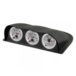Βάση Ταμπλό Τριπλή Μαύρη 52mm (SUBARU STYLE) ΧΕ.ΒΑΣ.1006.6la