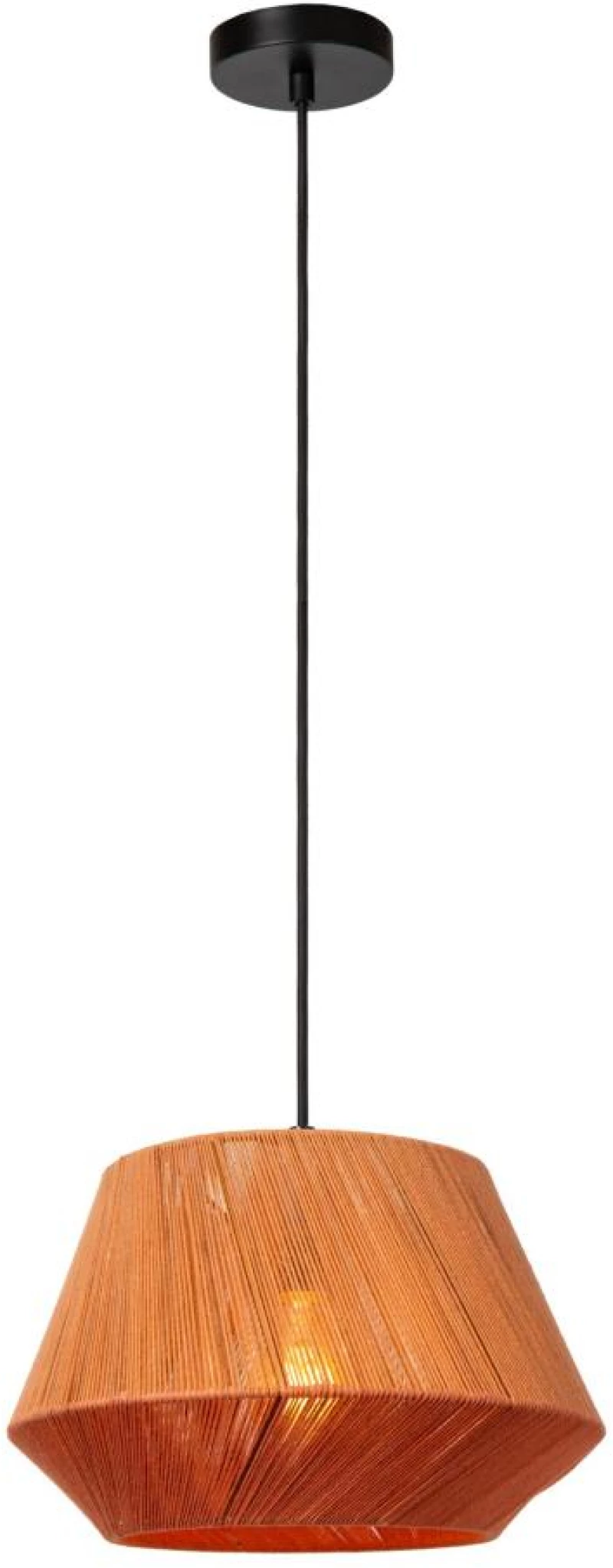 Lucide JESSICA - Pendant light - 1xE27 - Terracotta - 10421/30/73