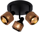 Σποτ Lucide RAFA 3xE14 - Black - 77980/13/30