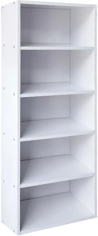 Ραφιέρα ArteLibre VANJA Λευκό Μοριοσανίδα/Μελαμίνη 60x24x170cm