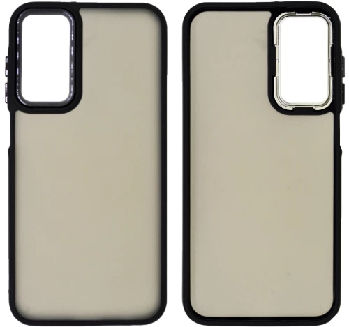 Θήκη TPU Frosted Back Ancus για Samsung SM-A156 Galaxy A15 5G / SM-A155 Galaxy A15 4G Μαύρο