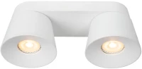 Lucide TRIGONO - Ceiling spotlight - 2xGU10 - White - 09935/02/31