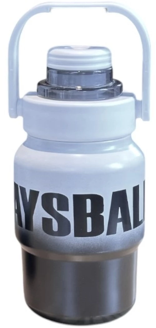 Φορητό παγούρι-θερμός - 450ml - 219514 - White/Black