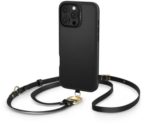 Spigen Θήκη με Λουράκι Cyrill Kajuk Classic Charm Mag MagSafe iPhone 16 Pro Black