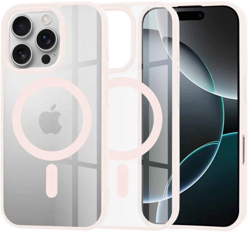 Techsuit Θήκη MagSafe Pro iPhone 16 Pro Nude Pink