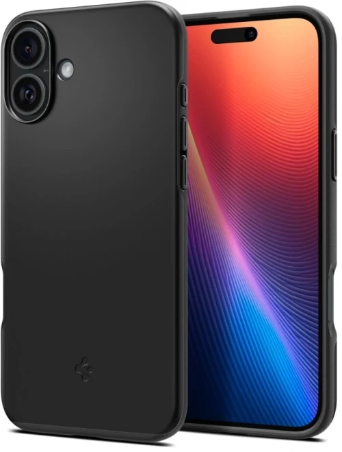 Spigen Θήκη Thin Fit Mag Magsafe Apple iPhone 16 Plus Black