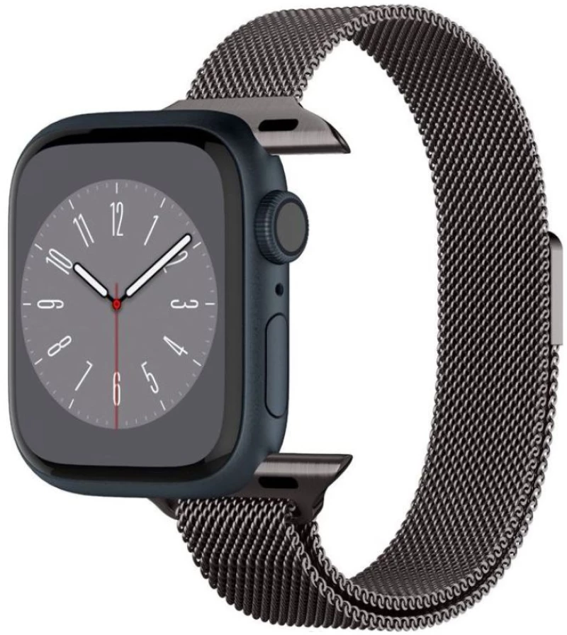 Spigen Λουράκι Metal Fit Apple Watch 4 / 5 / 6 / 7 / 8 / 9 / SE (38 / 40 / 41 mm) Graphite
