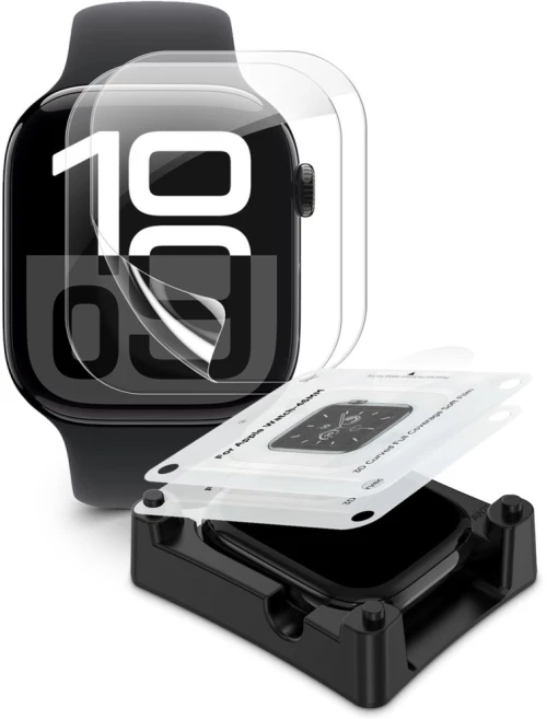 Tech-Protect Hydrogel Film Supreme Set 2-Pack Apple Watch 10 42mm Clear