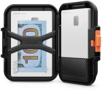 Spigen Πορτοφόλι για iPhone με MagSafe Lock Fit Wallet Black