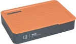 DELI εργαλειοθήκη H1001-B, 5 θέσεων, πλαστική, 30x20.5x5.5cm, γκρι