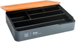 DELI εργαλειοθήκη H1001-B, 5 θέσεων, πλαστική, 30x20.5x5.5cm, γκρι