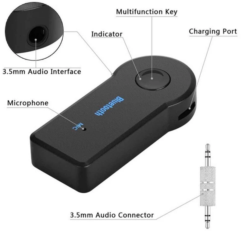 Bluetooth Receiver με Jack 3.5mm