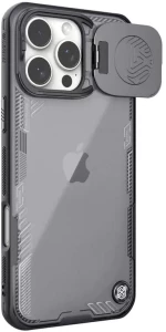 NILLKIN θήκη Iceblade Prop για iPhone 16 Pro, διάφανη-μαύρη