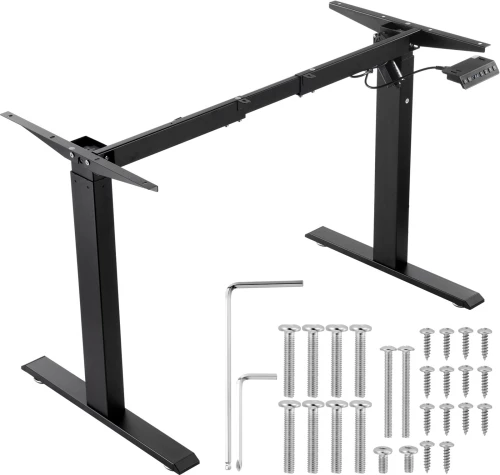 VEVOR Electric Standing Desk Frame Adjustable 27.6-46.1 in H Stand Workstation