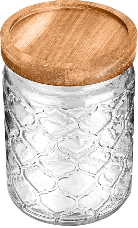 Estia 01-23607 Βάζο Γενικής Χρήσης με Καπάκι Γυάλινο 700ml