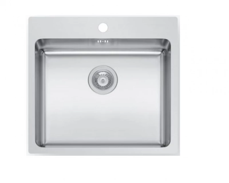 Pyramis Inset Ledge 55X50.5 cm 1B Ένθετος Νεροχύτης Inox (101061401)