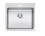 Pyramis Inset Ledge 55X50.5 cm 1B Ένθετος Νεροχύτης Inox (101061401)